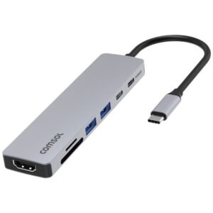 Comsol 4K Multi-Port USB-C Hub with SD Card Reader
