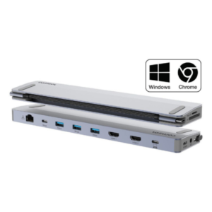 Comsol Dual Monitor USB-C 12 Port Docking Station
